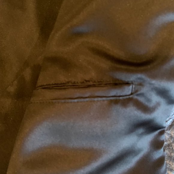 TRIBE AMERICA BUCKSKIN "Warrior" VEST Size 48 BLACK - Picture 8 of 9